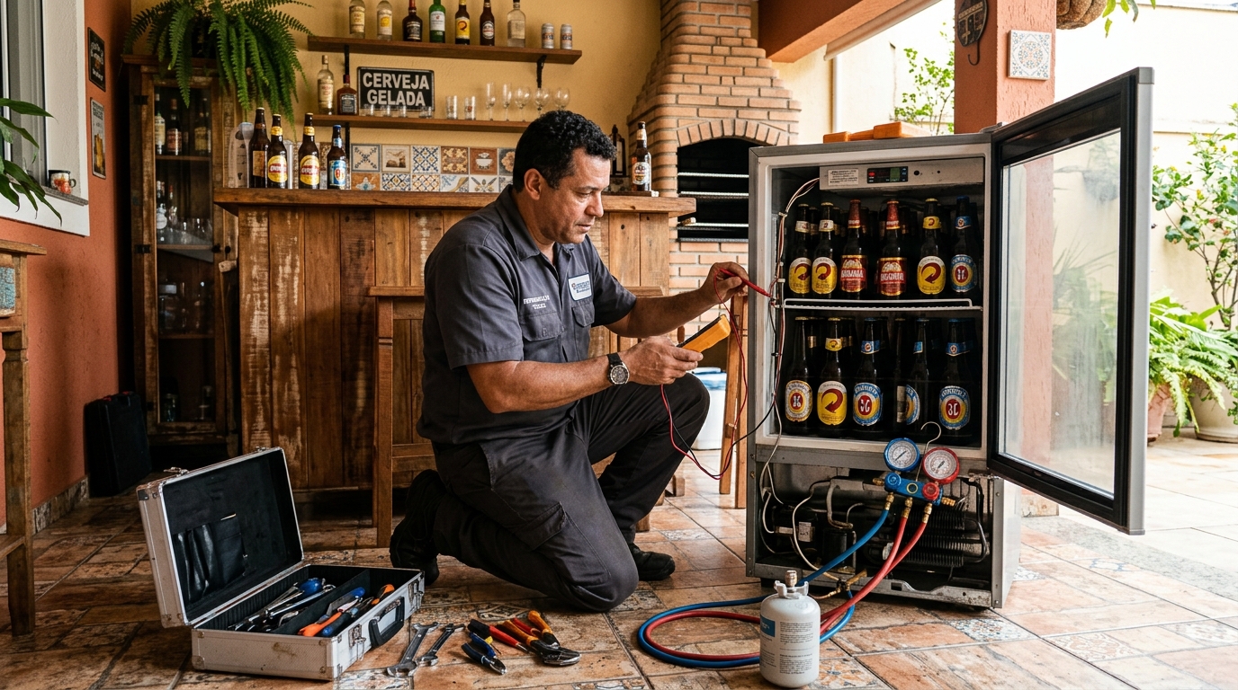 Assistência para Cervejeira Comercial em Mogi das Cruzes‑SP